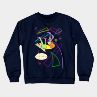 Pole Vaulting Torward Crewneck Sweatshirt